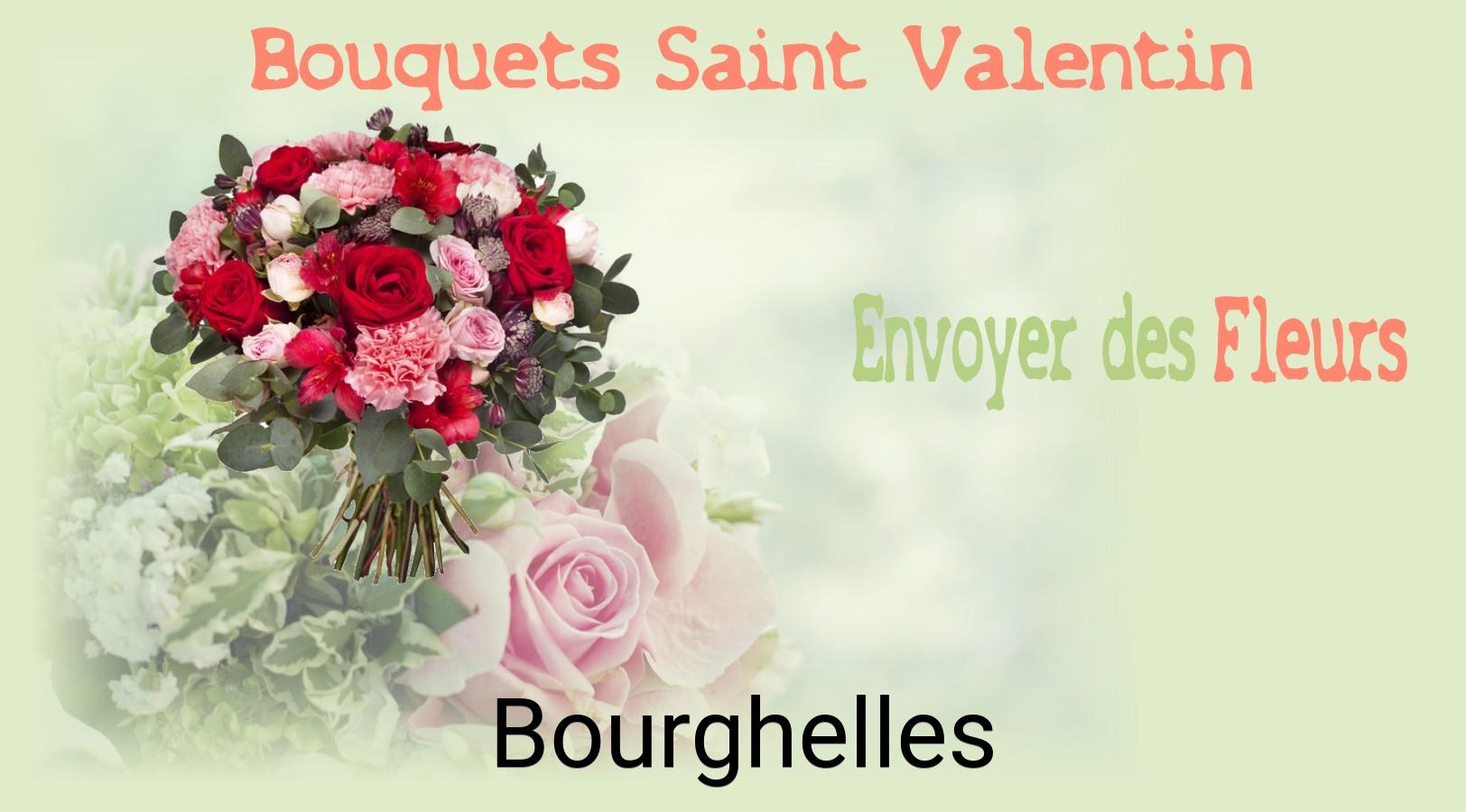 Roses de Saint-Valentin livrées à Bourghelles